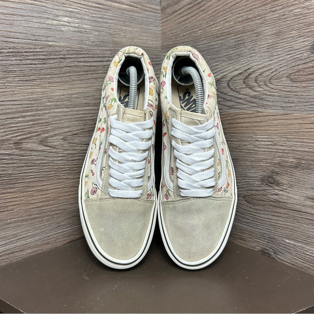 Vans old skool floral grey beige - Picture 6 of 7